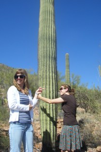 Katie and Camille in Tucson